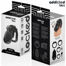 Jaula Castidad Locked Midnight Cell S Addicted