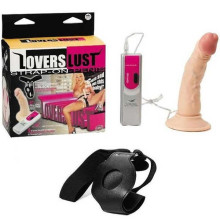 Arnés Femenino Macizo Con Vibración Lovers Lust
