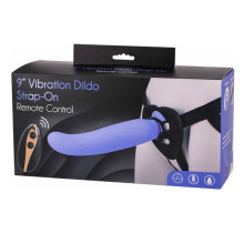 Arnés Femenino Macizo Con Vibración Silicona 9 Control Remoto