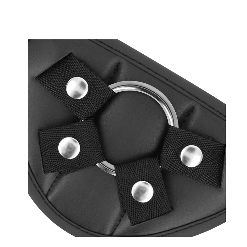 Arnés Femenino Macizo Con Vibración Silicona Dildo y Bala Control Remoto Watchme M