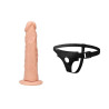 Arnés Femenino Macizo Dildo Realístico Realrock 20 cm