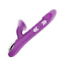 Impulsor Rotador Recargable Fun Function Zenda Con Vibración