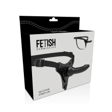 Arnés Femenino Silicona Realístico Fetish Submissive Negro