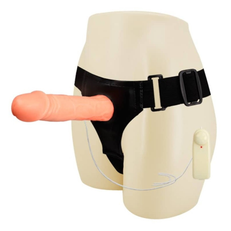 Arnés Hueco con Vibración Masculino