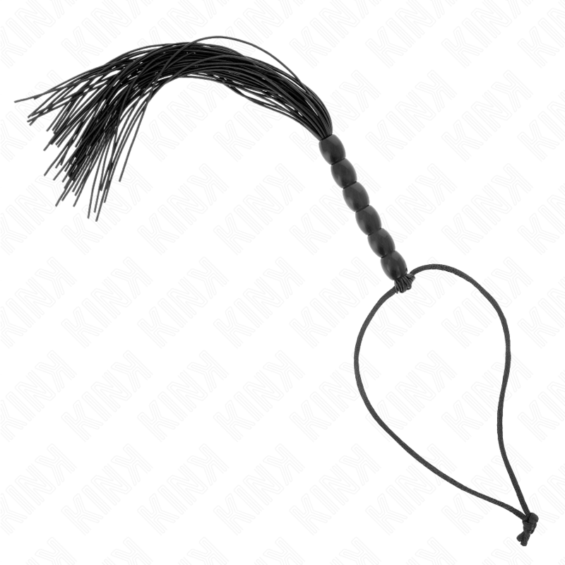 Mini Látigo Silicona Negro Kink