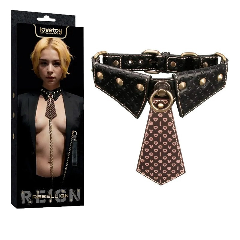 Collar Corbata Con Correa Rebellion Reign
