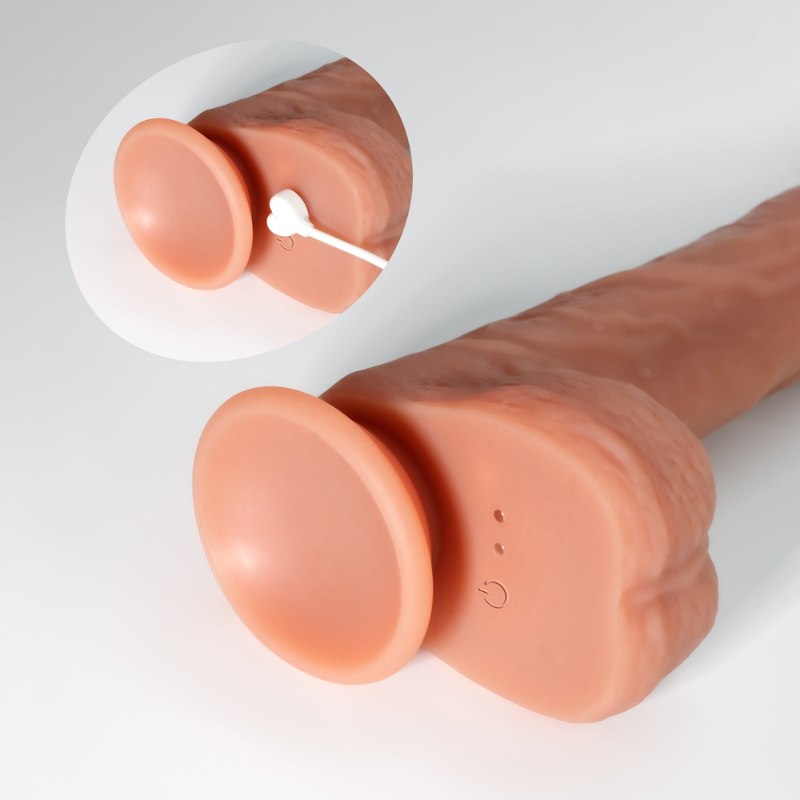 Impulsor Rotador Vibrador con Calor y Mando a Distancia Inviktus Crushious 22,5 x 3,7