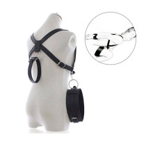 Kit Restricciones Piernas Abiertas BDSM Line