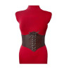 Cinturón Corset Elástico Estrellas Marrón