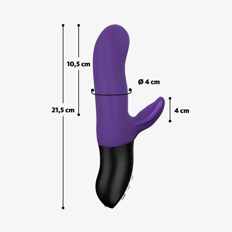 Impulsor Vibrador Bi Stronic Fusion Violeta Fun Factory