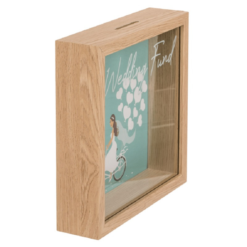 Hucha Madera Wedding Fund