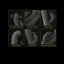Impulsor Vibrador Rabbit G-Stormer Dorcel