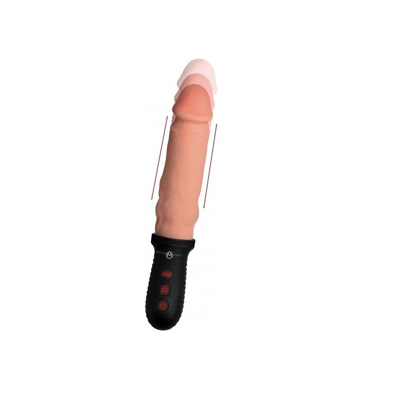 Impulsor Vibrador Realístico Recargable Master Series
