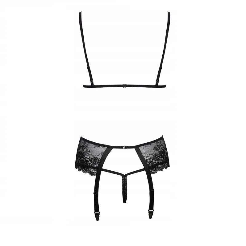 Conjunto 3 Piezas Negro Kissable