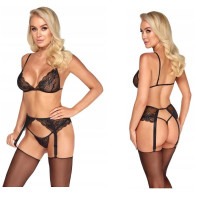 Conjunto 3 Piezas Negro Kissable