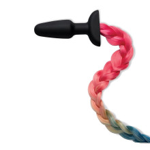Cola Rainbow Silicona Butt Plug Furry Tales