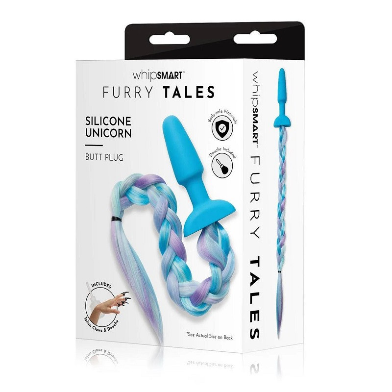 Cola Unicornio Silicona Butt Plug Furry Tales