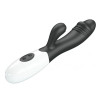 Vibrador Doble Estimulación De Pilas Snappy Negro
