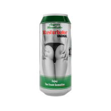 Masturbador Realístico Vagina Bote Cerveza