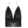 Top Metal Negro Cotelli