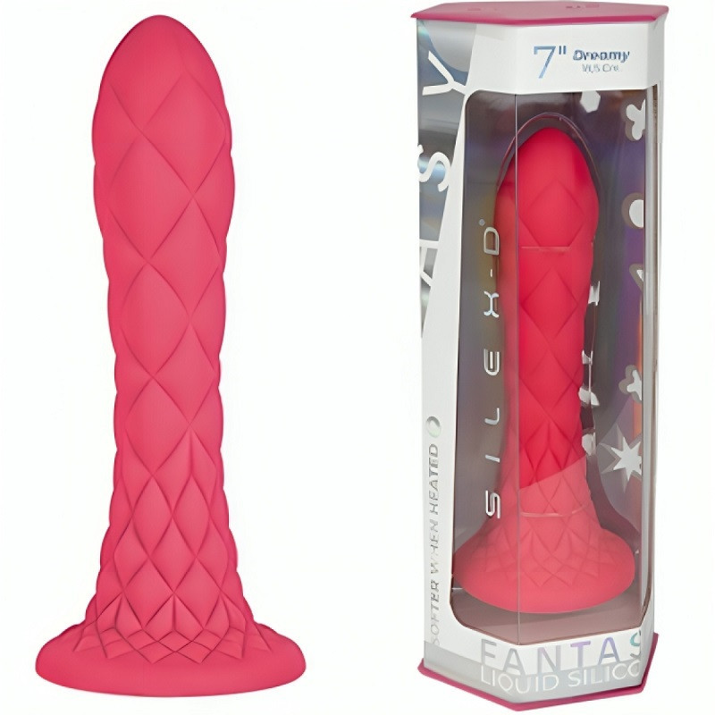 Dildo Con Ventosa Silexd Fantasy Dreamy 7 Rosa