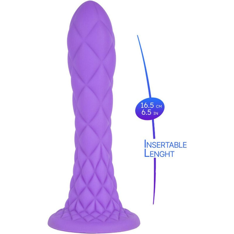 Dildo Con Ventosa Silexd Fantasy Dreamy 7 Lila