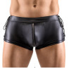 Bóxer Cordones Cremallera Negro Svenjoyment