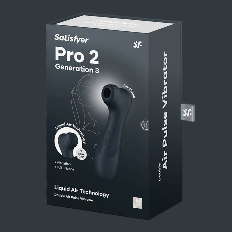 Satisfyer Pro 2 Generación 3 APP Negro