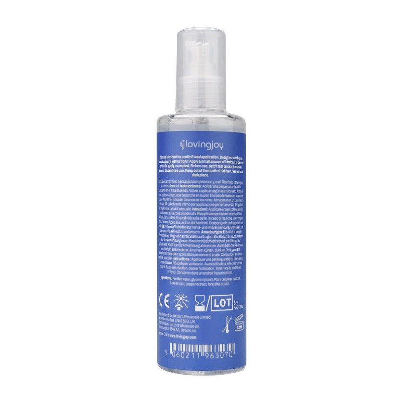 Lubricante Base de Agua Anal Loving Joy 250 ML