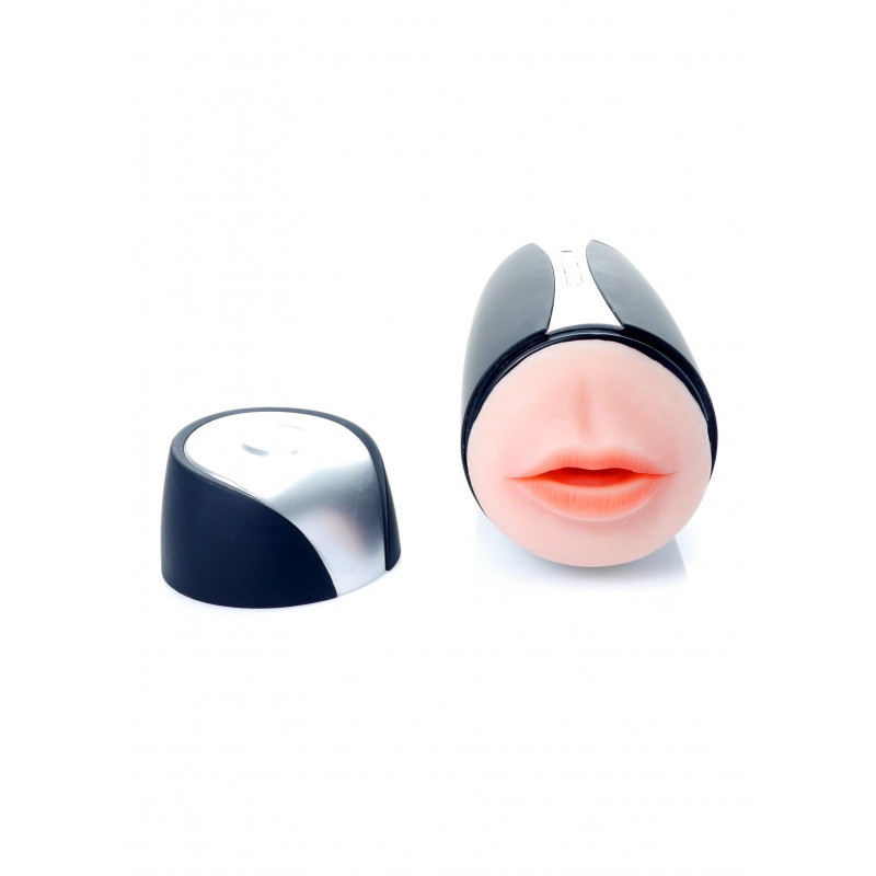 Masturbador Masculino Recargable Vagina Y Boca Vibradora Susan