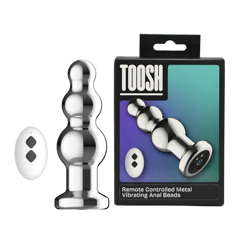 Estimulador Vibrador Control Remoto Toosh Anal Beads