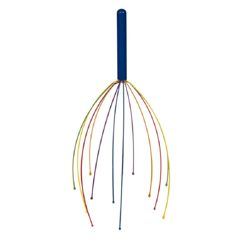 Masajeador Cabeza Rainbow Azul