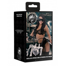 Antifaz Ciego Ouch Calaveras Y Pinchos Ajustable