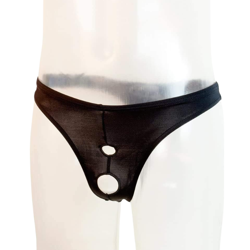 Tanga Svenjoyment Abierto Negro