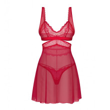 Babydoll de Obsessive Rojo Cupide Desir