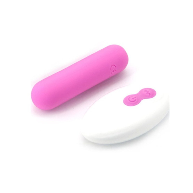 Mini Bala Recargable Control Remoto Rosa
