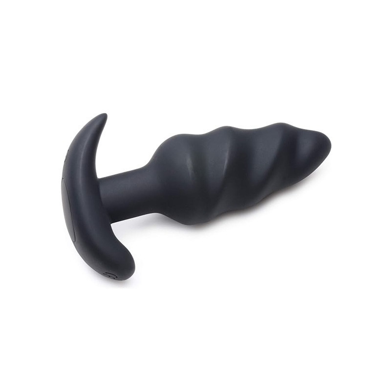 Estimulador Anal Recargable con Mando a Distancia Swirl Plug