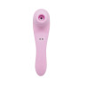 Succionador y Vibrador Recargable Smoooch Rosa
