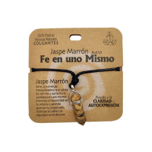 Jaspe Marrón Colgante