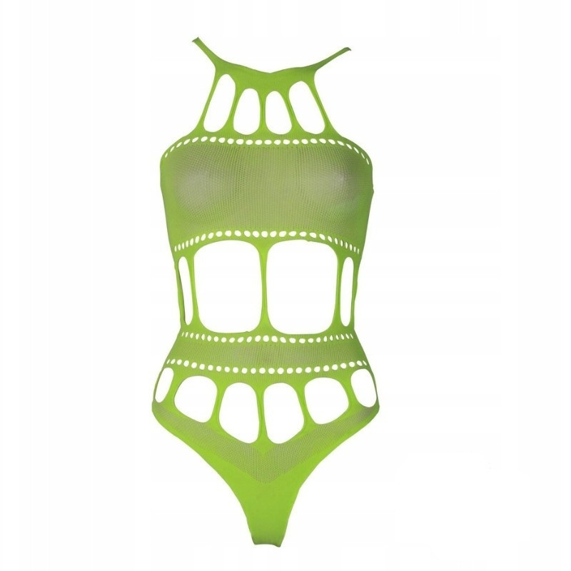 Body Grecian Neckline Neon Green 832