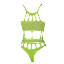 Body Grecian Neckline Neon Green 832