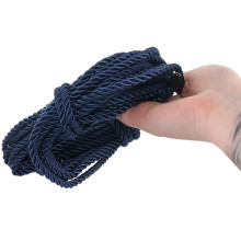 Atadura Cuerda Bondage Ouch 10 M Azul Marino
