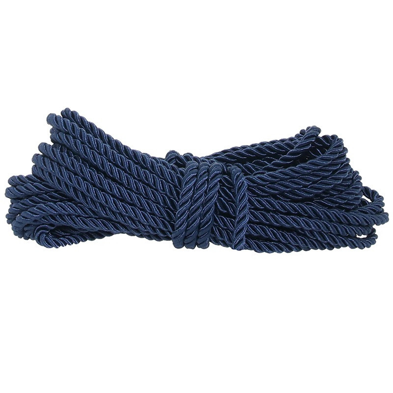 Atadura Cuerda Bondage Ouch 10 M Azul Marino