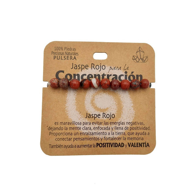 Jaspe Rojo Pulsera