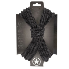 Atadura Cuerda Bondage Ouch 10 M Negro