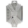 Atadura Cuerda Bondage Ouch 10 M Plateado