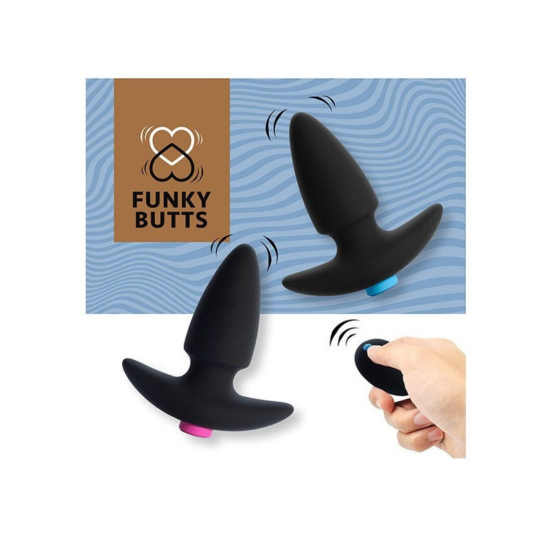 Estimulador Vibrador Funkybutts Remote Control Set