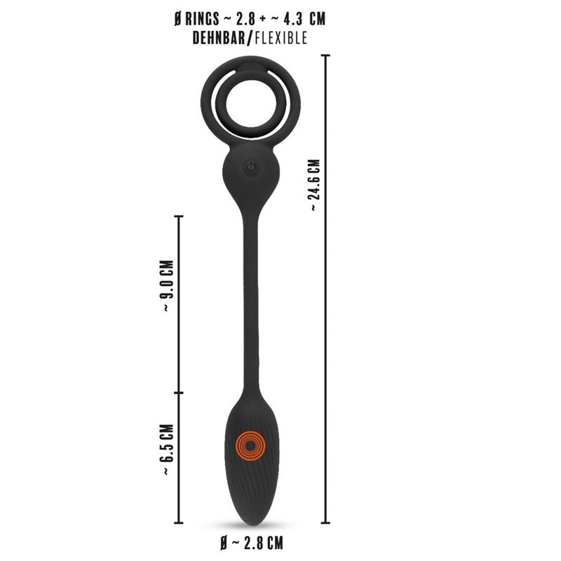 Anillo Estimulador Vibrador Recargable Control Remoto