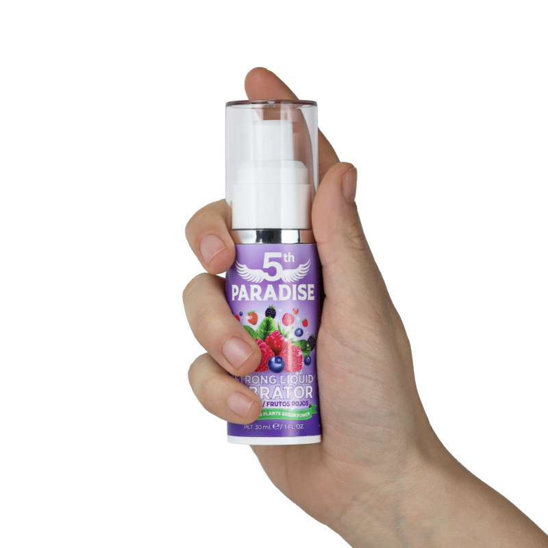Gel Estimulante Vibrador Líquido Strong 5th Paradise Frutos Rojos 30 ml