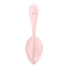 Huevo Vibrador APP Control Remoto Satisfyer Ribbed Petal Rosa